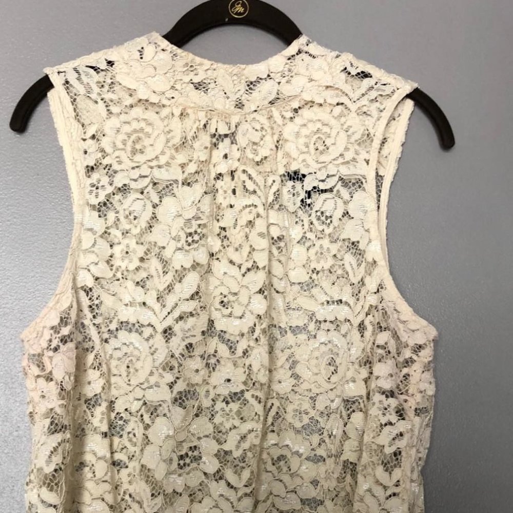 Unlined Lace Tank